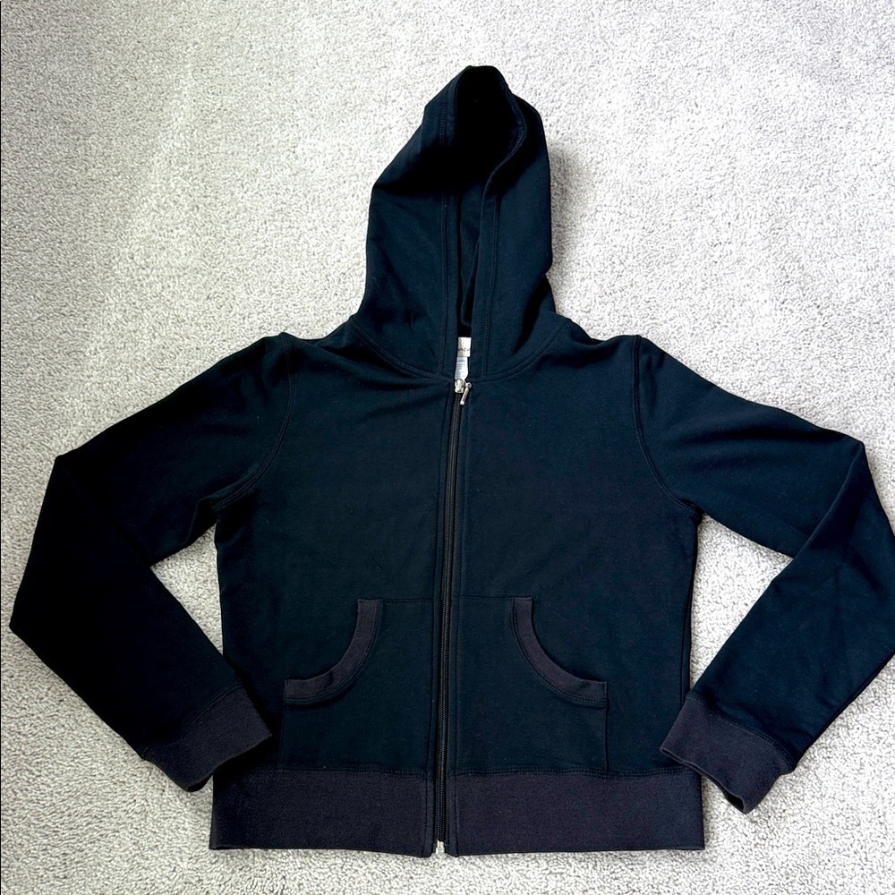 Ambiance Kids Black Zip-Up Hoodie